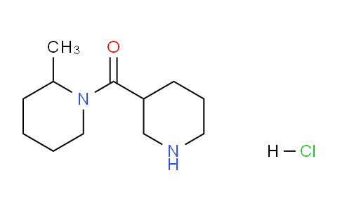 CAS No. 1220033-59-9, (2-Methylpiperidin-1-yl)(piperidin-3-yl)methanone hydrochloride