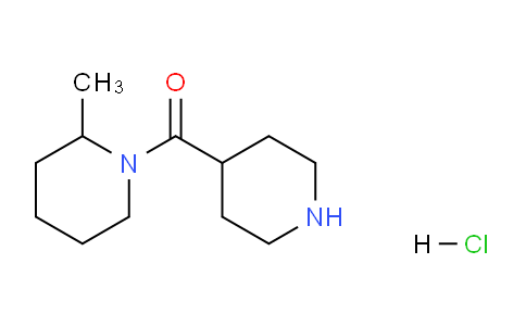 CAS No. 1220031-62-8, (2-Methylpiperidin-1-yl)(piperidin-4-yl)methanone hydrochloride