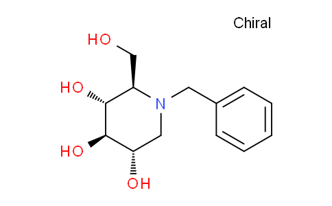 CAS No. 72458-46-9, (2R,3R,4R,5S)-1-Benzyl-2-(hydroxymethyl)piperidine-3,4,5-triol