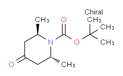 CAS No. 184368-70-5, (2R,6R)-rel-tert-Butyl 2,6-dimethyl-4-oxopiperidine-1-carboxylate