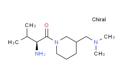 CAS No. 1354027-27-2, (2S)-2-Amino-1-(3-((dimethylamino)methyl)piperidin-1-yl)-3-methylbutan-1-one