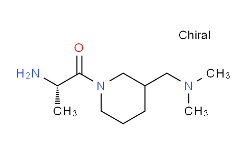 CAS No. 1354025-01-6, (2S)-2-Amino-1-(3-((dimethylamino)methyl)piperidin-1-yl)propan-1-one