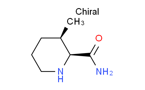 CAS No. 1450633-71-2, (2S,3R)--rel-3-Methylpiperidine-2-carboxamide