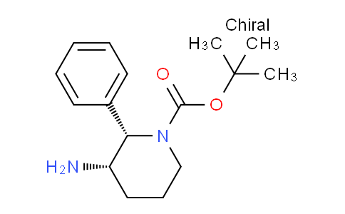 CAS No. 187679-58-9, (2S,3S)-tert-Butyl 3-amino-2-phenylpiperidine-1-carboxylate