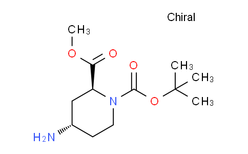 CAS No. 254882-09-2, (2S,4S)-1-tert-Butyl 2-methyl 4-aminopiperidine-1,2-dicarboxylate