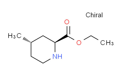 CAS No. 78306-52-2, (2S,4S)-Ethyl 4-methylpiperidine-2-carboxylate