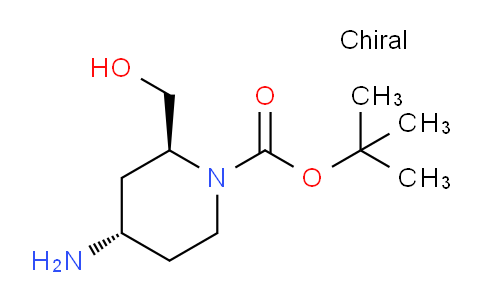 CAS No. 2253105-54-1, (2S,4S)-tert-Butyl 4-amino-2-(hydroxymethyl)piperidine-1-carboxylate