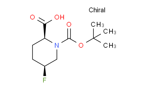 CAS No. 2165538-57-6, (2S,5S)-1-(tert-Butoxycarbonyl)-5-fluoropiperidine-2-carboxylic acid