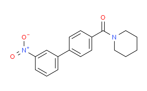 CAS No. 1355248-23-5, (3'-Nitro-[1,1'-biphenyl]-4-yl)(piperidin-1-yl)methanone