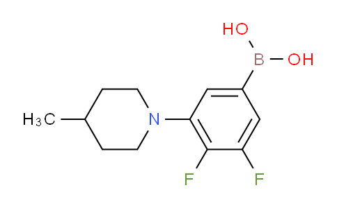 CAS No. 1704067-16-2, (3,4-difluoro-5-(4-methylpiperidin-1-yl)phenyl)boronic acid