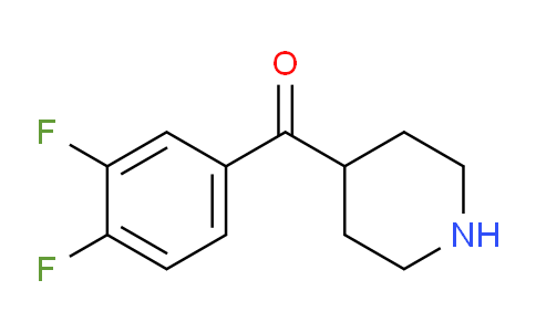 CAS No. 149452-43-7, (3,4-Difluorophenyl)(piperidin-4-yl)methanone