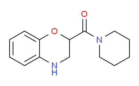 CAS No. 92292-97-2, (3,4-Dihydro-2H-benzo[b][1,4]oxazin-2-yl)(piperidin-1-yl)methanone
