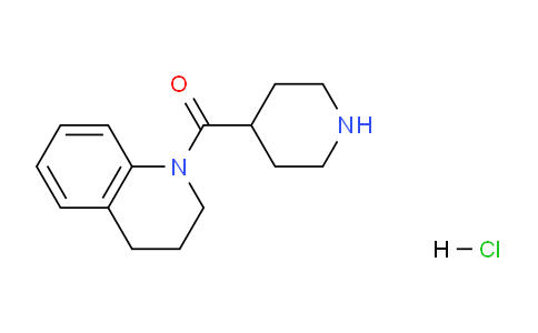 CAS No. 1220018-25-6, (3,4-Dihydroquinolin-1(2H)-yl)(piperidin-4-yl)methanone hydrochloride