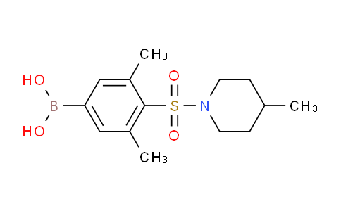 CAS No. 1704067-35-5, (3,5-dimethyl-4-((4-methylpiperidin-1-yl)sulfonyl)phenyl)boronic acid