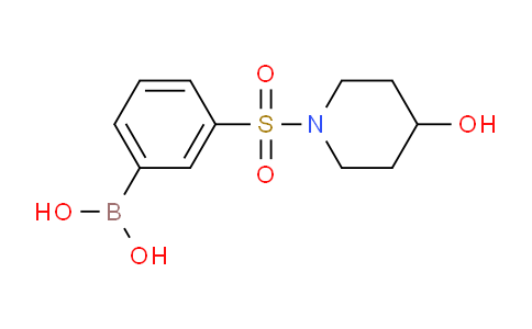 CAS No. 1704063-58-0, (3-((4-hydroxypiperidin-1-yl)sulfonyl)phenyl)boronic acid