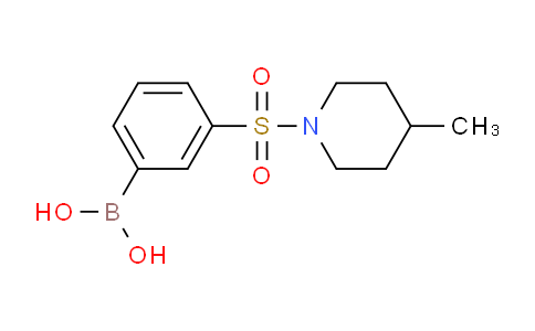 CAS No. 1449132-41-5, (3-((4-methylpiperidin-1-yl)sulfonyl)phenyl)boronic acid