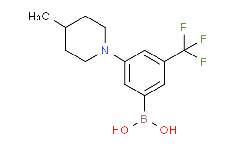 CAS No. 1704068-89-2, (3-(4-methylpiperidin-1-yl)-5-(trifluoromethyl)phenyl)boronic acid