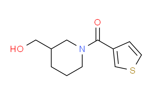 CAS No. 916791-30-5, (3-(Hydroxymethyl)piperidin-1-yl)(thiophen-3-yl)methanone