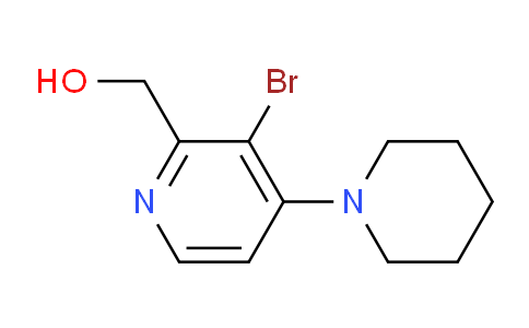CAS No. 103971-26-2, (3-Bromo-4-(piperidin-1-yl)pyridin-2-yl)methanol