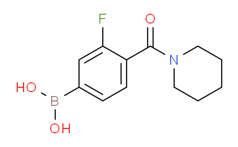 CAS No. 874289-10-8, (3-Fluoro-4-(piperidine-1-carbonyl)phenyl)boronic acid