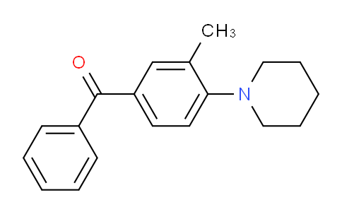 CAS No. 1951439-39-6, (3-Methyl-4-(piperidin-1-yl)phenyl)(phenyl)methanone