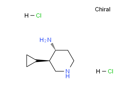 CAS No. 444188-98-1, (3R,4R)-3-Cyclopropylpiperidin-4-amine dihydrochloride