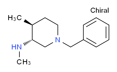 CAS No. 1638499-31-6, (3R,4S)-1-Benzyl-N,4-dimethylpiperidin-3-amine