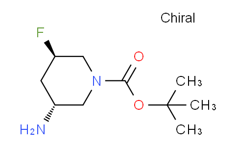 CAS No. 1932247-39-6, (3R,5R)-tert-Butyl 3-amino-5-fluoropiperidine-1-carboxylate
