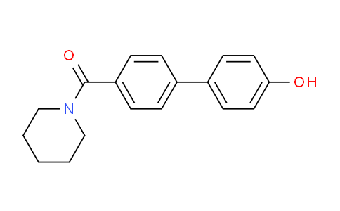 CAS No. 1125430-43-4, (4'-Hydroxy-[1,1'-biphenyl]-4-yl)(piperidin-1-yl)methanone