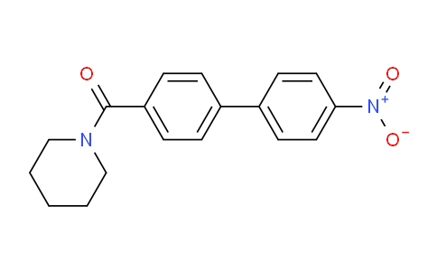 CAS No. 1355246-86-4, (4'-Nitro-[1,1'-biphenyl]-4-yl)(piperidin-1-yl)methanone
