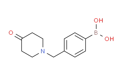 CAS No. 1704063-48-8, (4-((4-oxopiperidin-1-yl)methyl)phenyl)boronic acid