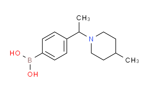 CAS No. 1704068-65-4, (4-(1-(4-methylpiperidin-1-yl)ethyl)phenyl)boronic acid