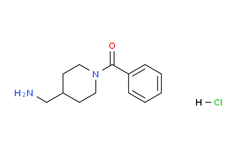 CAS No. 1286264-52-5, (4-(Aminomethyl)piperidin-1-yl)(phenyl)methanone hydrochloride