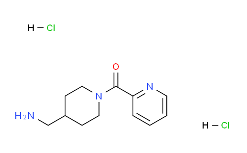 CAS No. 1349718-61-1, (4-(Aminomethyl)piperidin-1-yl)(pyridin-2-yl)methanone dihydrochloride