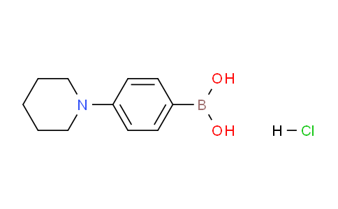 CAS No. 1310147-83-1, (4-(Piperidin-1-yl)phenyl)boronic acid hydrochloride