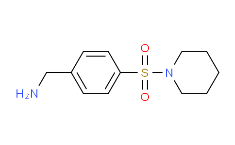 CAS No. 205259-71-8, (4-(Piperidin-1-ylsulfonyl)phenyl)methanamine