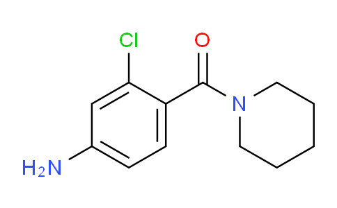 CAS No. 893615-75-3, (4-Amino-2-chlorophenyl)(piperidin-1-yl)methanone