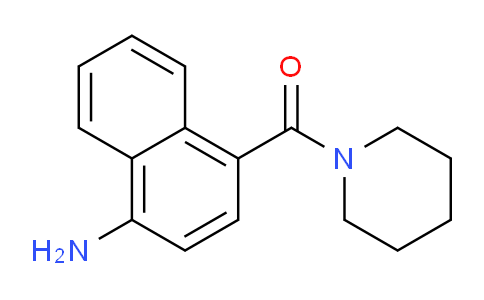CAS No. 1373247-70-1, (4-Aminonaphthalen-1-yl)(piperidin-1-yl)methanone