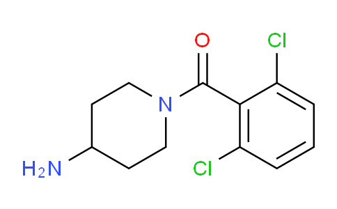 CAS No. 1153984-72-5, (4-Aminopiperidin-1-yl)(2,6-dichlorophenyl)methanone