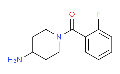 CAS No. 886498-38-0, (4-Aminopiperidin-1-yl)(2-fluorophenyl)methanone