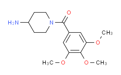 CAS No. 926261-50-9, (4-Aminopiperidin-1-yl)(3,4,5-trimethoxyphenyl)methanone