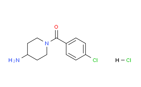 CAS No. 442128-10-1, (4-Aminopiperidin-1-yl)(4-chlorophenyl)methanone hydrochloride