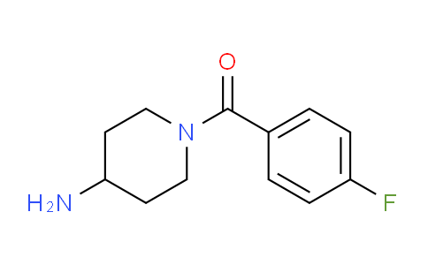 CAS No. 739339-41-4, (4-Aminopiperidin-1-yl)(4-fluorophenyl)methanone