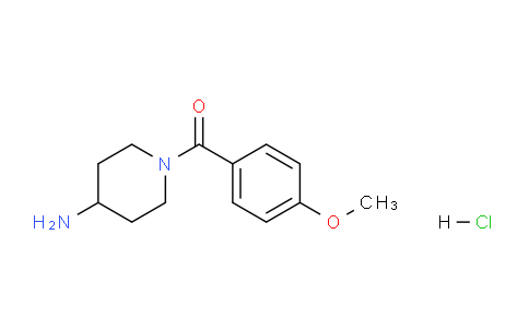 CAS No. 1158473-92-7, (4-Aminopiperidin-1-yl)(4-methoxyphenyl)methanone hydrochloride