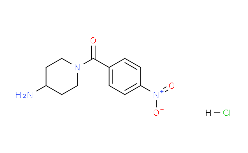 CAS No. 1158368-56-9, (4-Aminopiperidin-1-yl)(4-nitrophenyl)methanone hydrochloride