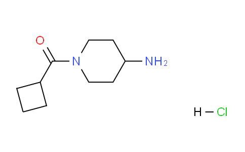 CAS No. 1286274-55-2, (4-Aminopiperidin-1-yl)(cyclobutyl)methanone hydrochloride
