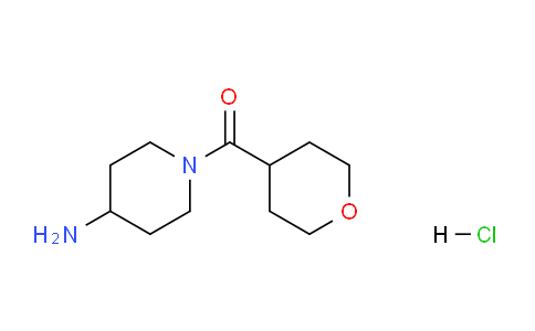 CAS No. 1286273-05-9, (4-Aminopiperidin-1-yl)(tetrahydro-2H-pyran-4-yl)methanone hydrochloride