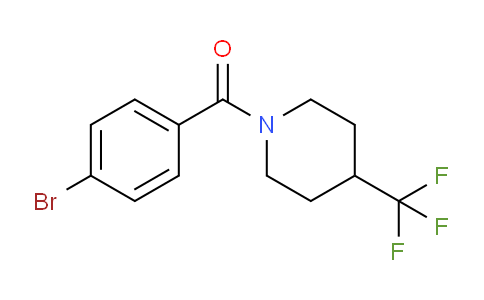 CAS No. 956320-62-0, (4-Bromophenyl)(4-(trifluoromethyl)piperidin-1-yl)methanone