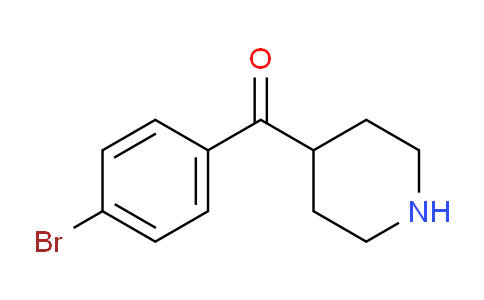 CAS No. 746550-66-3, (4-Bromophenyl)(piperidin-4-yl)methanone