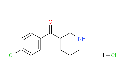 CAS No. 1215723-25-3, (4-Chlorophenyl)(piperidin-3-yl)methanone hydrochloride